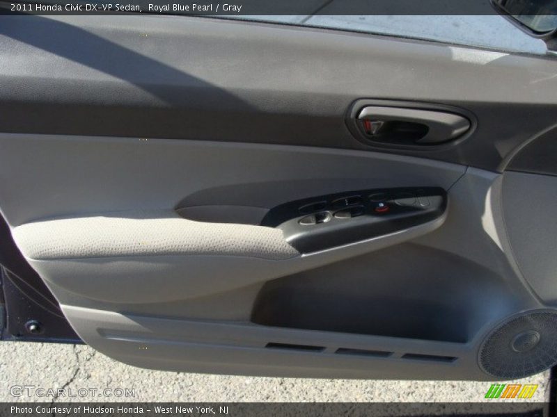 Royal Blue Pearl / Gray 2011 Honda Civic DX-VP Sedan