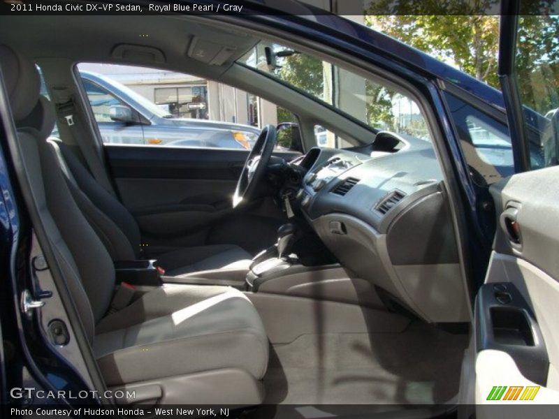 Royal Blue Pearl / Gray 2011 Honda Civic DX-VP Sedan