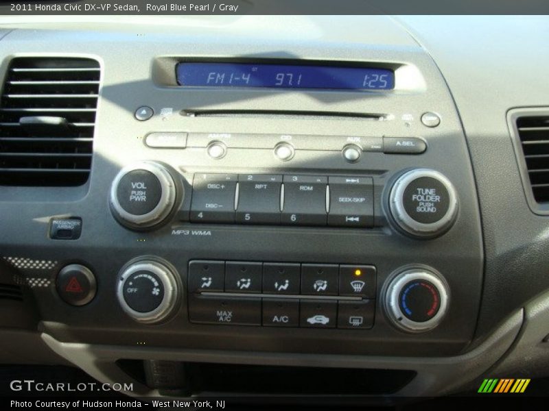 Royal Blue Pearl / Gray 2011 Honda Civic DX-VP Sedan