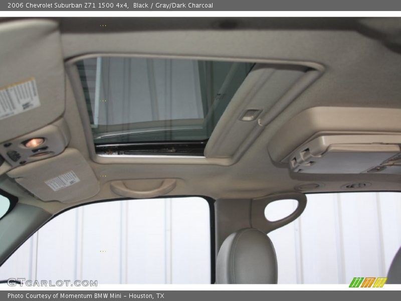 Black / Gray/Dark Charcoal 2006 Chevrolet Suburban Z71 1500 4x4