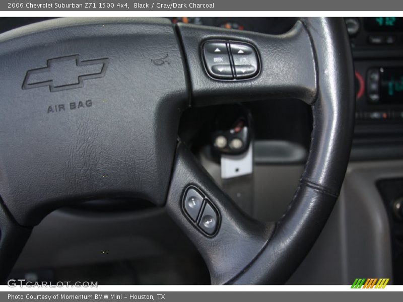 Black / Gray/Dark Charcoal 2006 Chevrolet Suburban Z71 1500 4x4