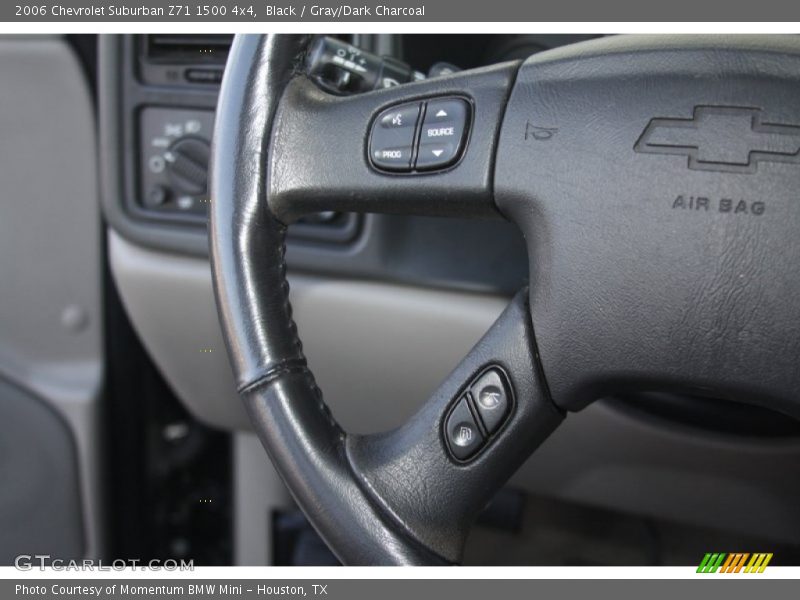 Black / Gray/Dark Charcoal 2006 Chevrolet Suburban Z71 1500 4x4
