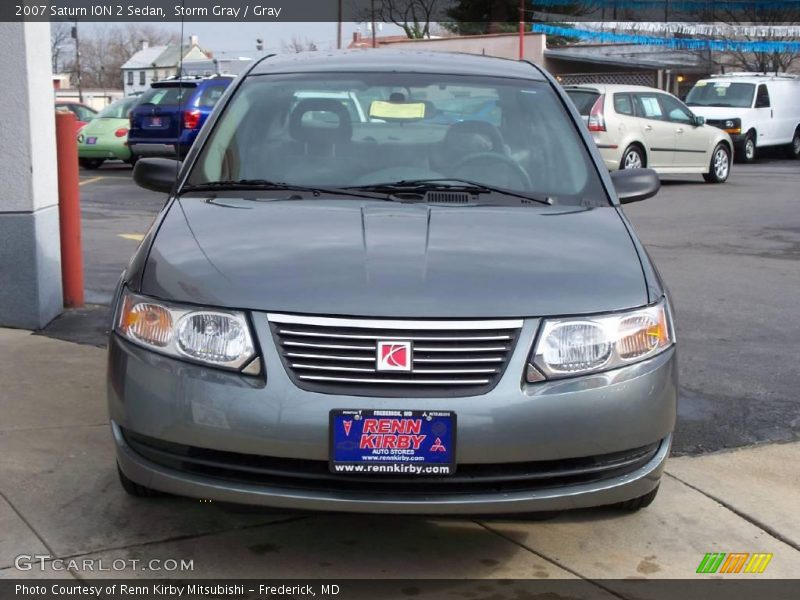 Storm Gray / Gray 2007 Saturn ION 2 Sedan