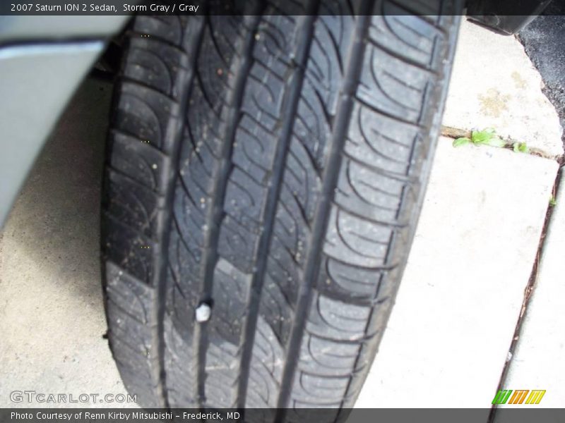 Storm Gray / Gray 2007 Saturn ION 2 Sedan