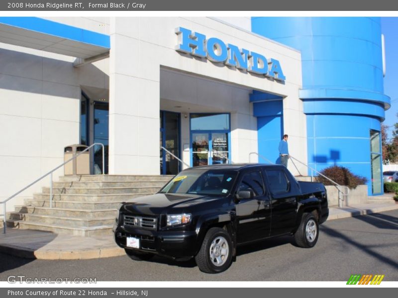 Formal Black / Gray 2008 Honda Ridgeline RT