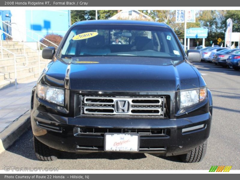 Formal Black / Gray 2008 Honda Ridgeline RT