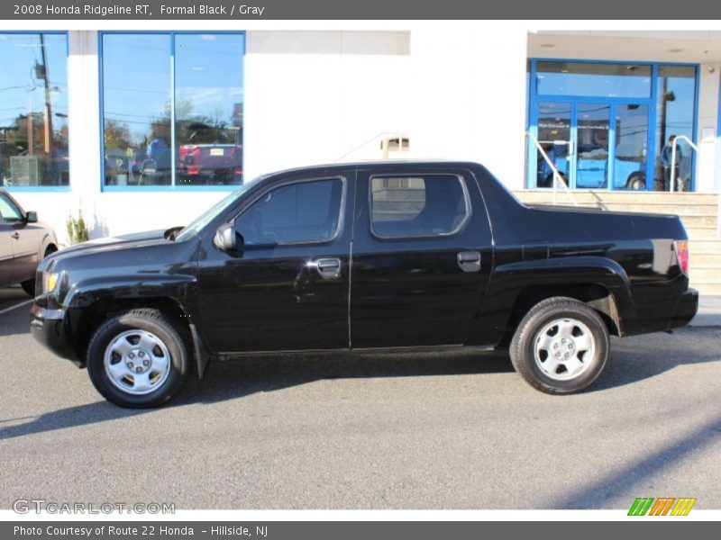 Formal Black / Gray 2008 Honda Ridgeline RT