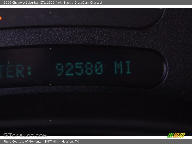 Black / Gray/Dark Charcoal 2006 Chevrolet Suburban Z71 1500 4x4
