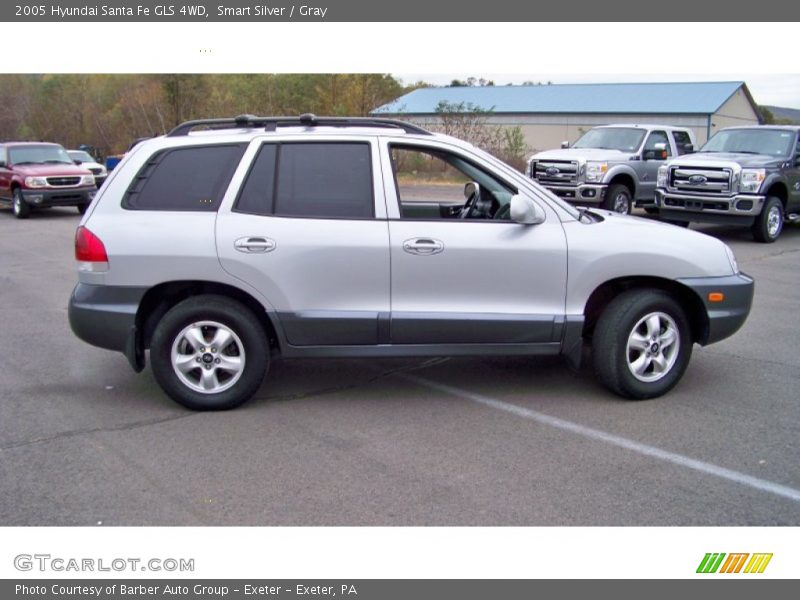 Smart Silver / Gray 2005 Hyundai Santa Fe GLS 4WD