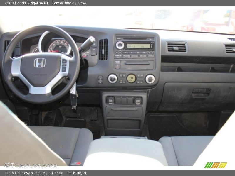 Formal Black / Gray 2008 Honda Ridgeline RT