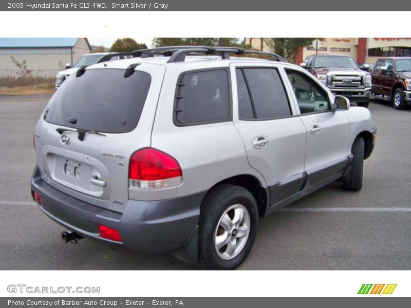 Smart Silver / Gray 2005 Hyundai Santa Fe GLS 4WD