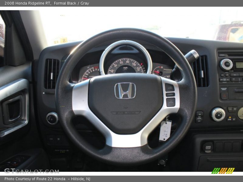 Formal Black / Gray 2008 Honda Ridgeline RT