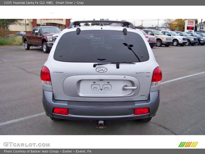 Smart Silver / Gray 2005 Hyundai Santa Fe GLS 4WD