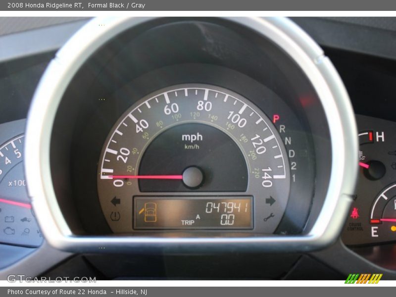 Formal Black / Gray 2008 Honda Ridgeline RT
