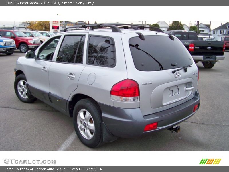 Smart Silver / Gray 2005 Hyundai Santa Fe GLS 4WD