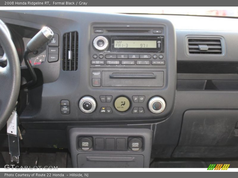 Formal Black / Gray 2008 Honda Ridgeline RT