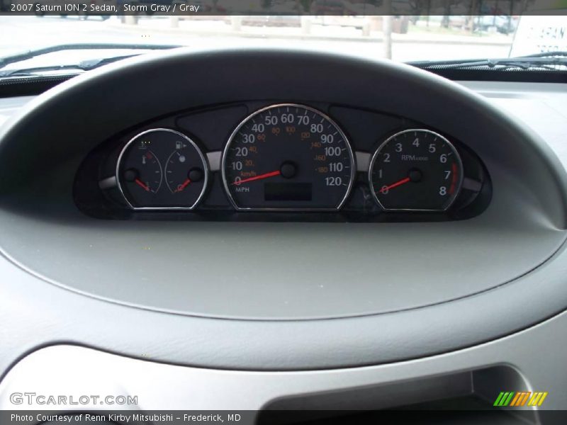 Storm Gray / Gray 2007 Saturn ION 2 Sedan
