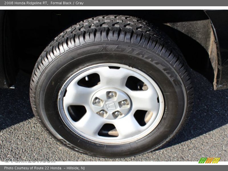 Formal Black / Gray 2008 Honda Ridgeline RT