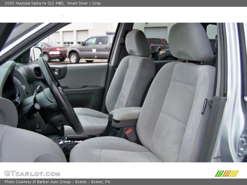 Smart Silver / Gray 2005 Hyundai Santa Fe GLS 4WD