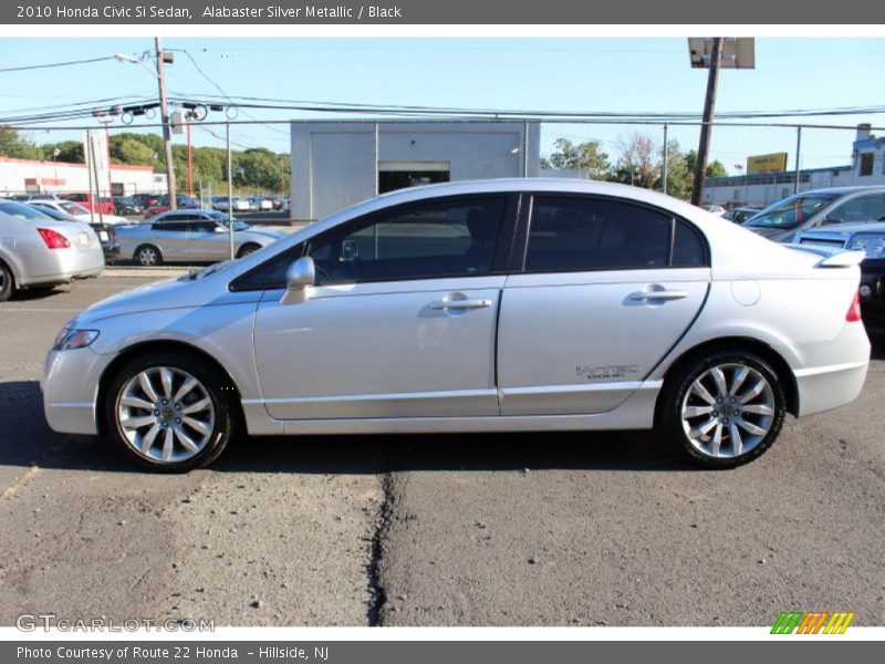  2010 Civic Si Sedan Alabaster Silver Metallic
