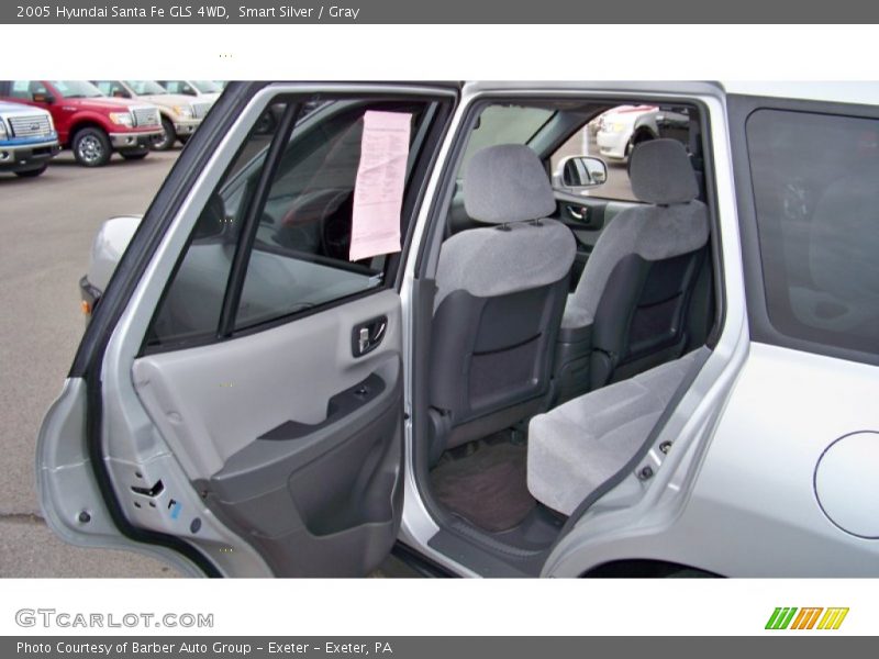 Smart Silver / Gray 2005 Hyundai Santa Fe GLS 4WD