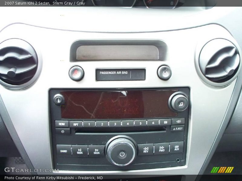 Storm Gray / Gray 2007 Saturn ION 2 Sedan