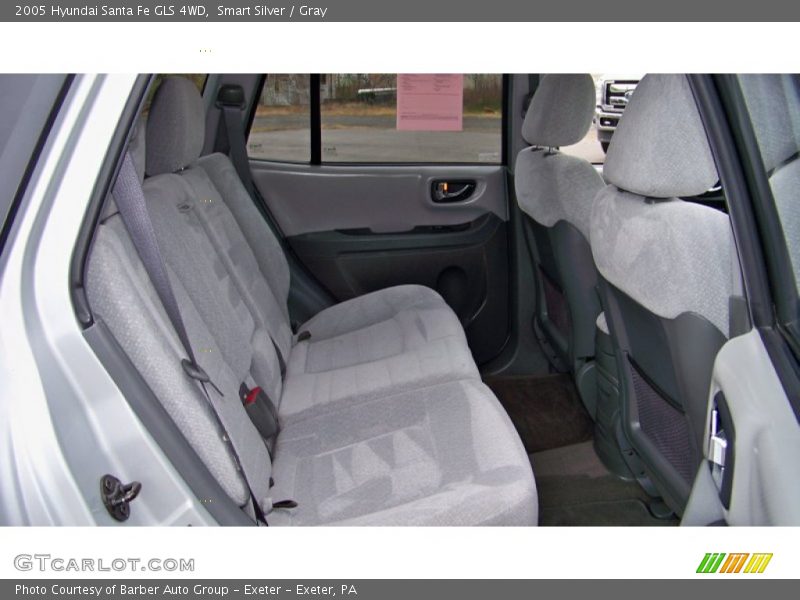 Smart Silver / Gray 2005 Hyundai Santa Fe GLS 4WD