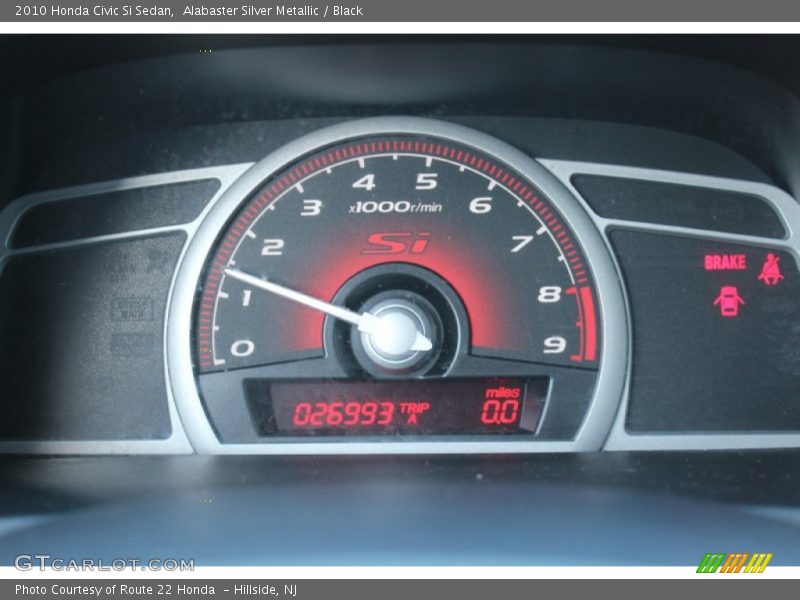  2010 Civic Si Sedan Si Sedan Gauges
