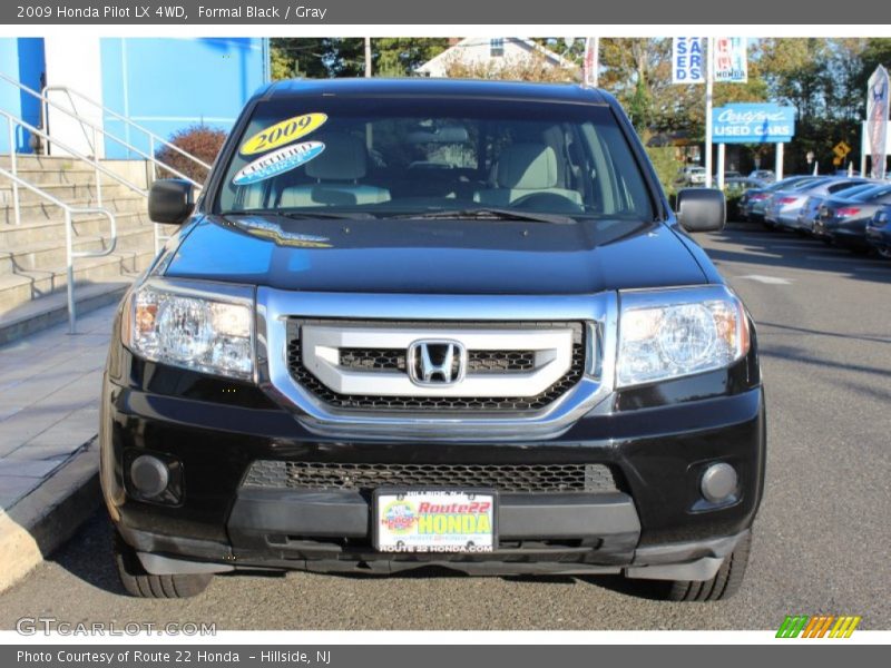 Formal Black / Gray 2009 Honda Pilot LX 4WD