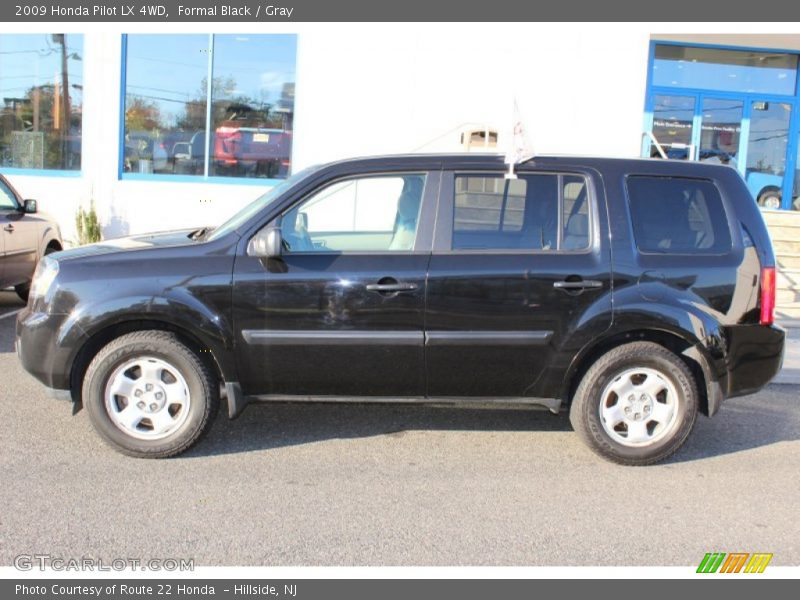 Formal Black / Gray 2009 Honda Pilot LX 4WD