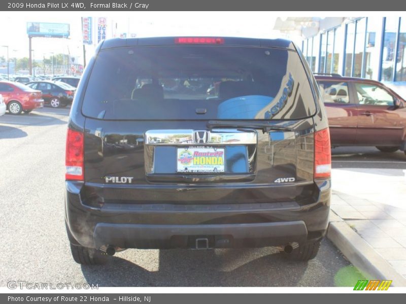Formal Black / Gray 2009 Honda Pilot LX 4WD