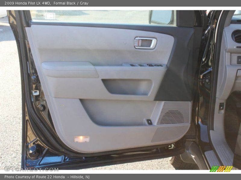 Formal Black / Gray 2009 Honda Pilot LX 4WD