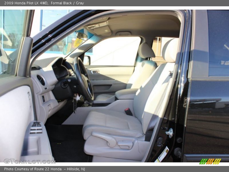 Formal Black / Gray 2009 Honda Pilot LX 4WD