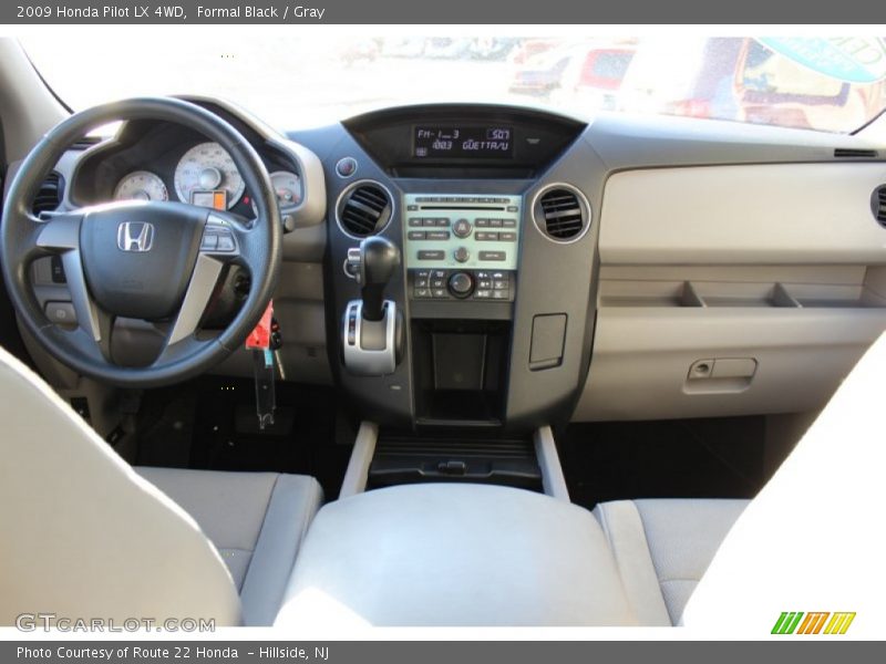 Formal Black / Gray 2009 Honda Pilot LX 4WD