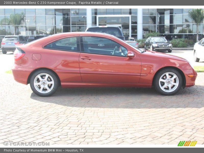  2003 C 230 Kompressor Coupe Paprika Metallic