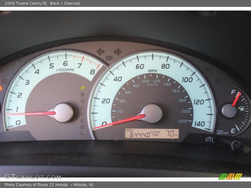 Black / Charcoal 2009 Toyota Camry SE
