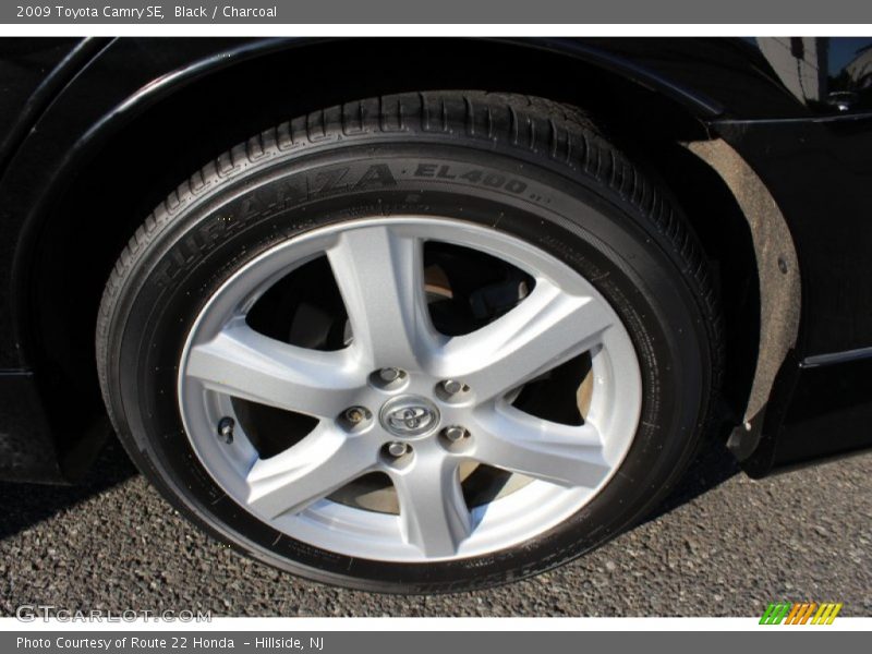 Black / Charcoal 2009 Toyota Camry SE