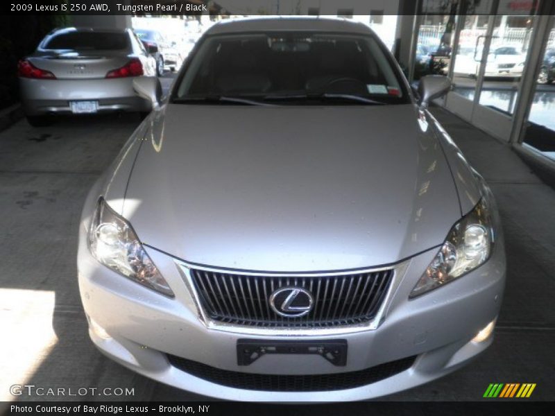 Tungsten Pearl / Black 2009 Lexus IS 250 AWD