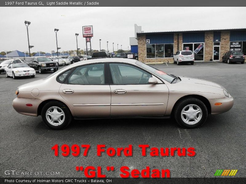 Light Saddle Metallic / Saddle 1997 Ford Taurus GL