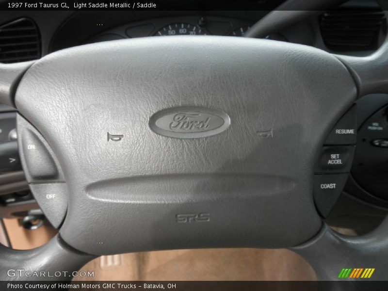 Light Saddle Metallic / Saddle 1997 Ford Taurus GL