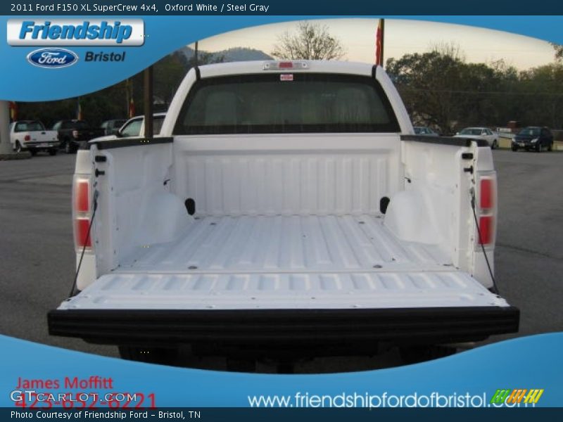 Oxford White / Steel Gray 2011 Ford F150 XL SuperCrew 4x4