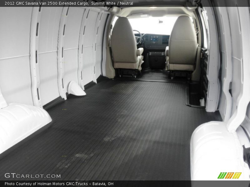 Summit White / Neutral 2012 GMC Savana Van 2500 Extended Cargo