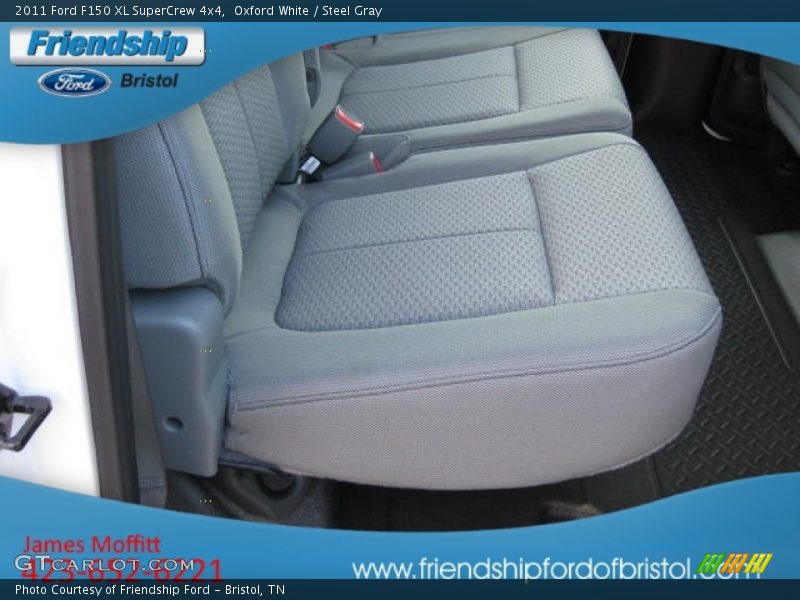 Oxford White / Steel Gray 2011 Ford F150 XL SuperCrew 4x4
