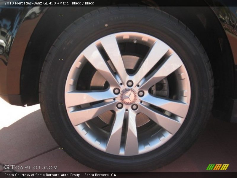 Black / Black 2010 Mercedes-Benz GL 450 4Matic