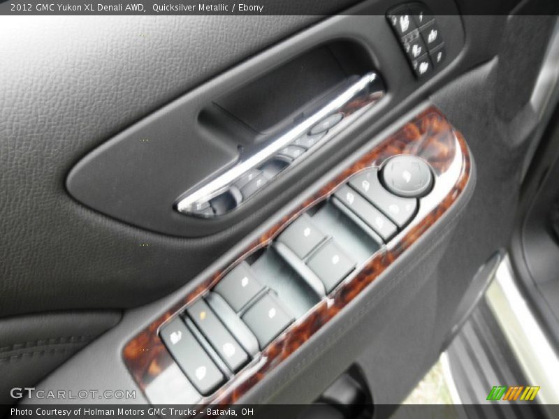 Quicksilver Metallic / Ebony 2012 GMC Yukon XL Denali AWD