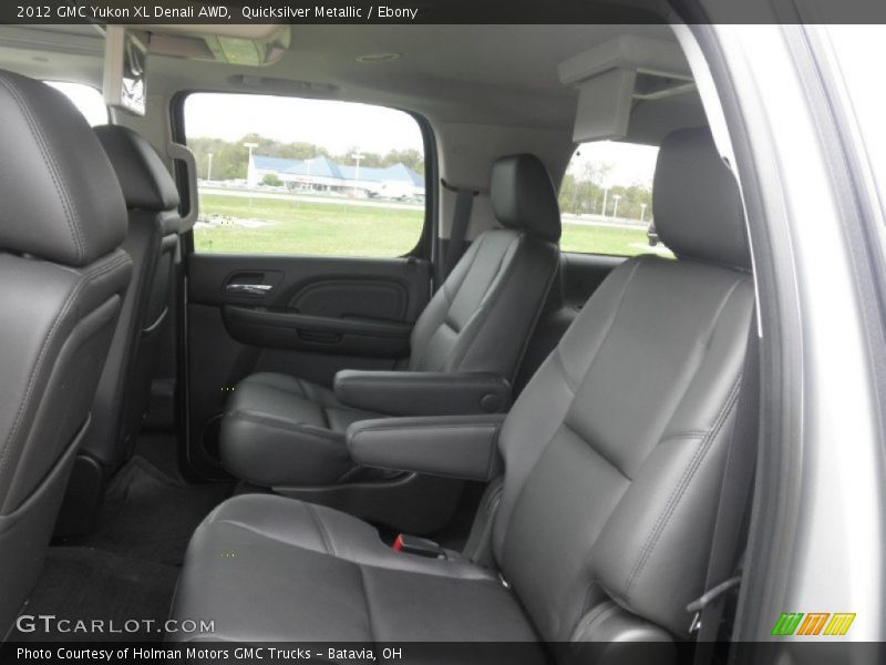 Quicksilver Metallic / Ebony 2012 GMC Yukon XL Denali AWD