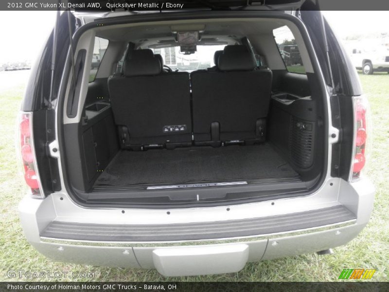 Quicksilver Metallic / Ebony 2012 GMC Yukon XL Denali AWD