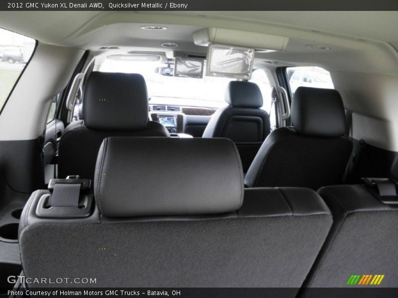 Quicksilver Metallic / Ebony 2012 GMC Yukon XL Denali AWD