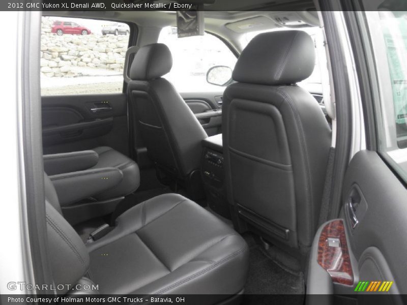 Quicksilver Metallic / Ebony 2012 GMC Yukon XL Denali AWD