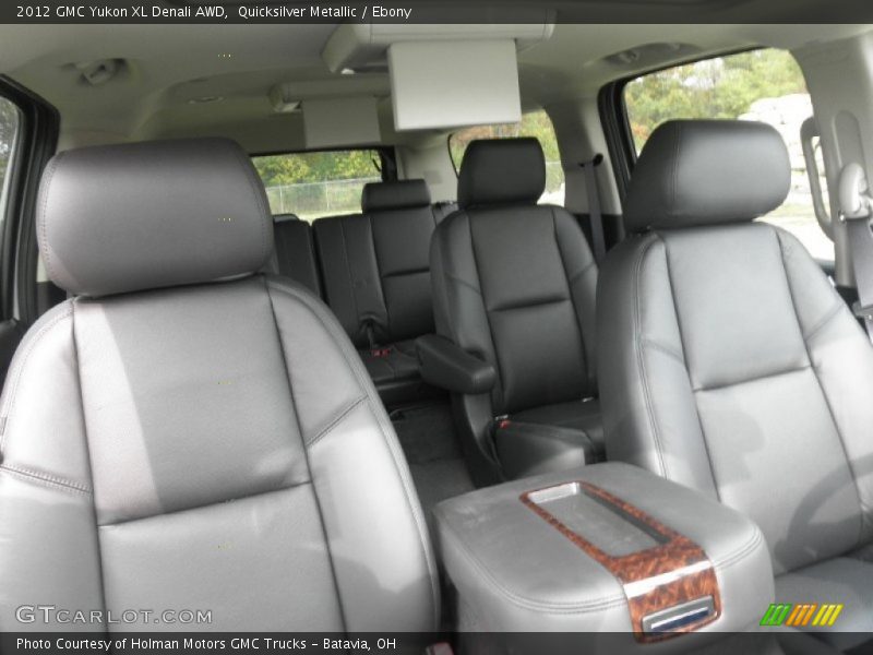 Quicksilver Metallic / Ebony 2012 GMC Yukon XL Denali AWD
